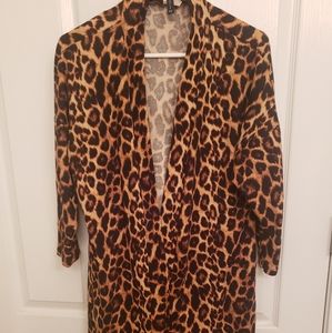 Leopard cartigan
